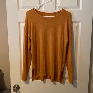 American Eagle soft and sexy sweater on burnt orange